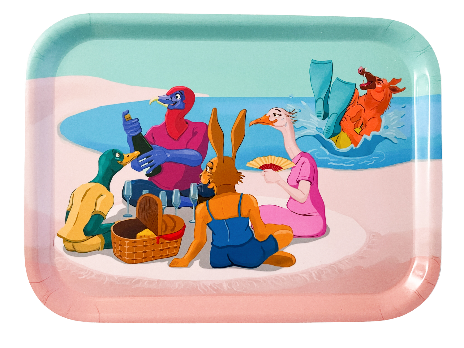 Preview of tray with animals